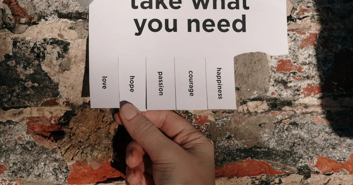 Identifying Emotional Needs